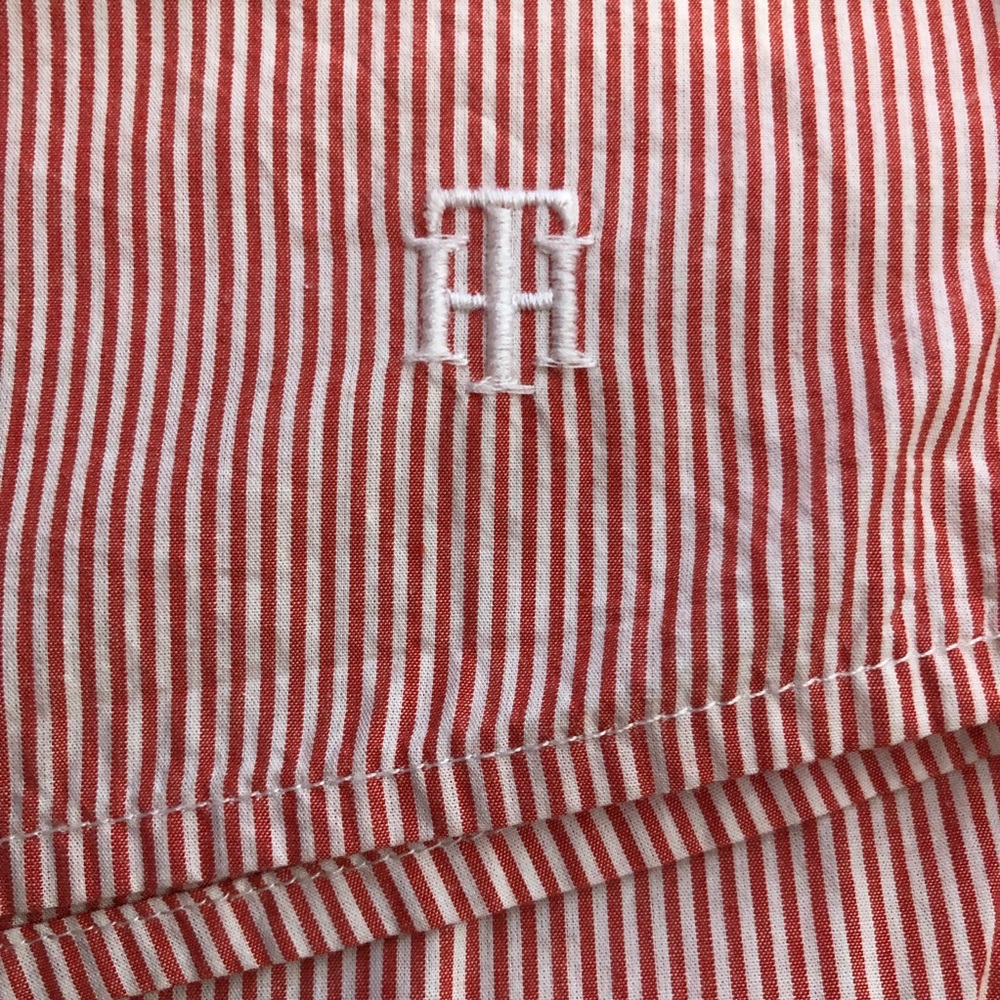 Tommy Hilfiger Striped Bell Sleeve Casual Top NWT - Picture 8 of 8
